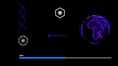 赛博朋克科技动态元素视频的预览图